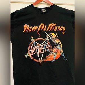 Slayer have no mercy shirt double print